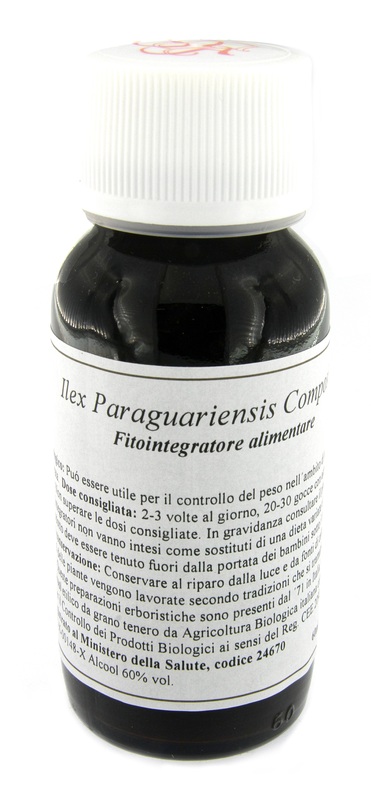 Lvs Ilex Paraguariens Compositum Integratore 60 ml