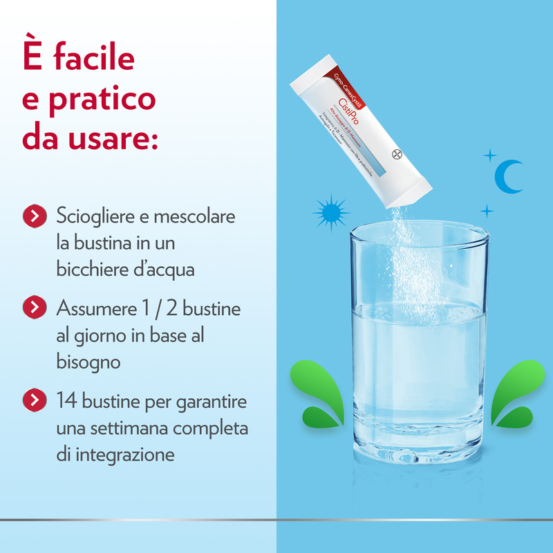 Gyno-CanesCystil Integratore Alto Dosaggio D-Mannosio per il Benessere Delle Vie Urinarie e Mantenimento della Flora Intestinale, gusto tè verde, gelsomino e agrumi, 14 bst Gyno-CanesCystil Integratore Alto Dosaggio D-Mannosio per il Benessere Delle Vie Urinarie e Mantenimento della Flora Intestinale, gusto tè verde, gelsomino e agrumi, 14 bst