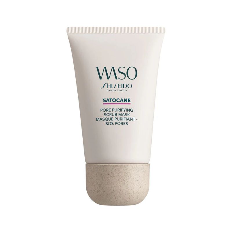 Shiseido - Waso Satocane Pore Purifying Scrub Mask - Maschera Purificante Viso 80 ml