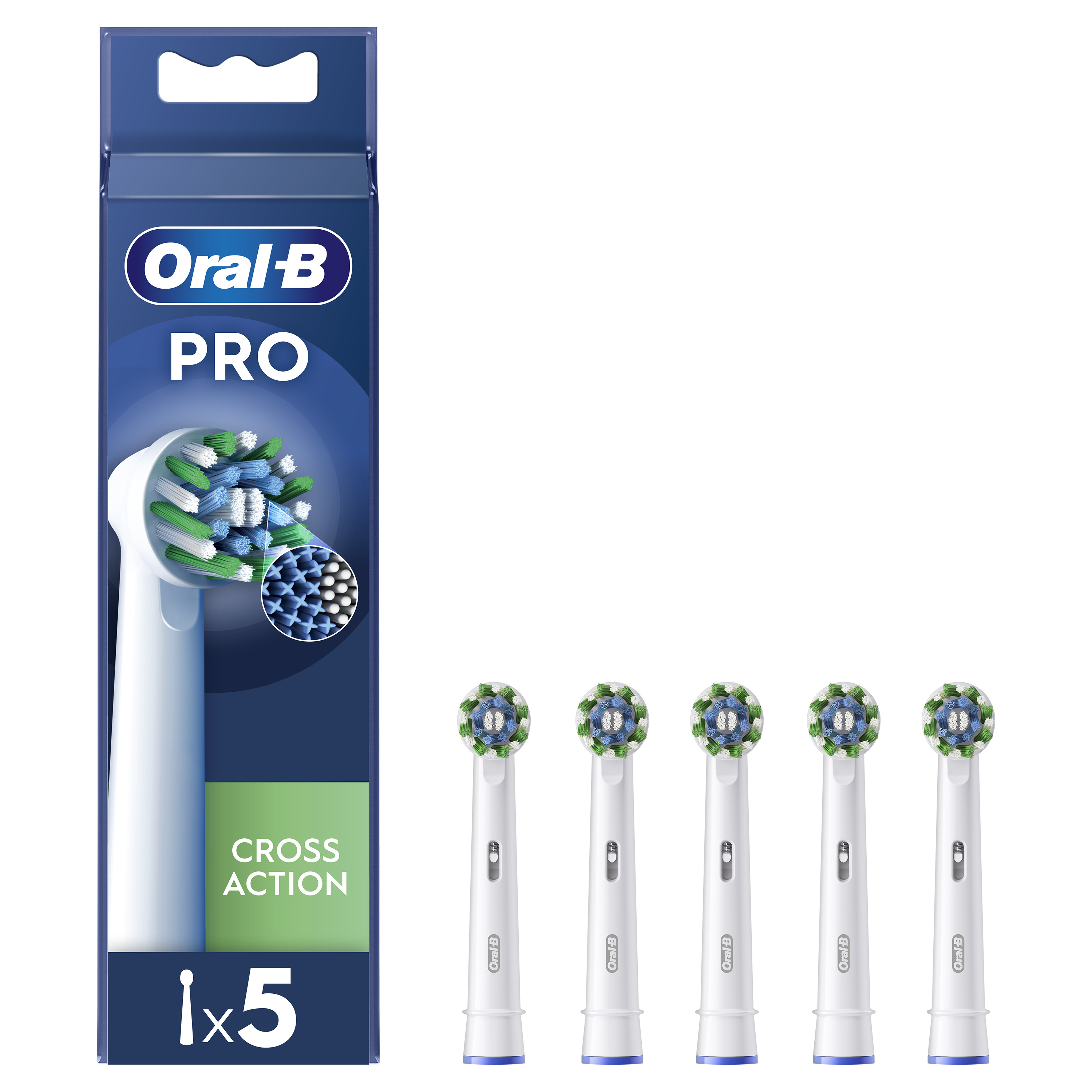ORALB PW REFILL CROSSACTION5PZ ORALB PW REFILL CROSSACTION5PZ
