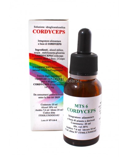 Alkaest Mts6 Cordyceps Gocce 20ml