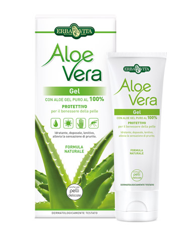 Erba Vita Aloe Vera Gel Protettivo Idratante 200 ml