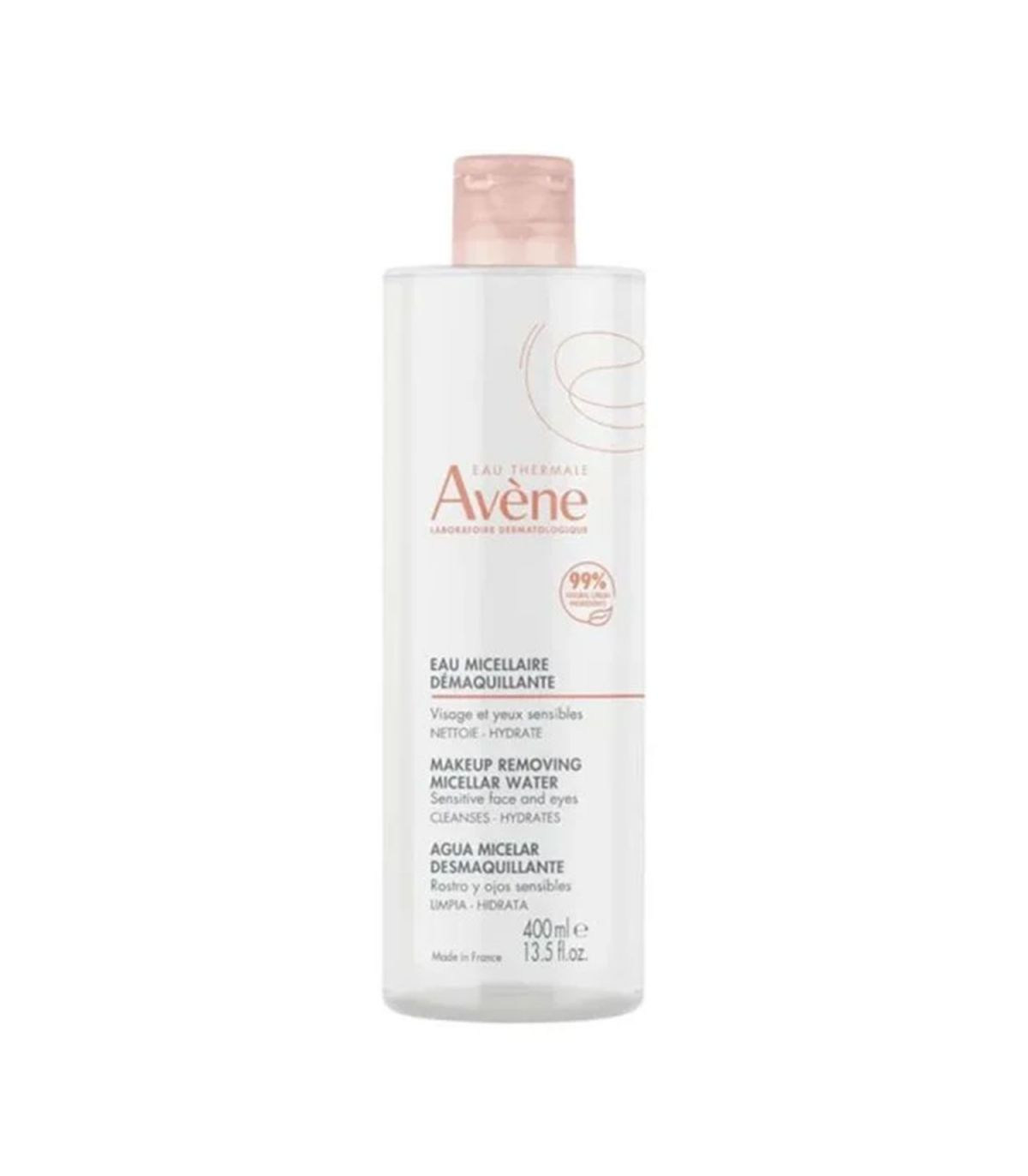 Avène Eau Thermale Acqua micellare Detergente e Struccante Pelle Sensibile 400 ml