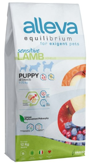 ALLEVA EQUILIBRIUM DOG SENSITIVE LAMB PUPPY ALL BREEDS KG 12 - P6001