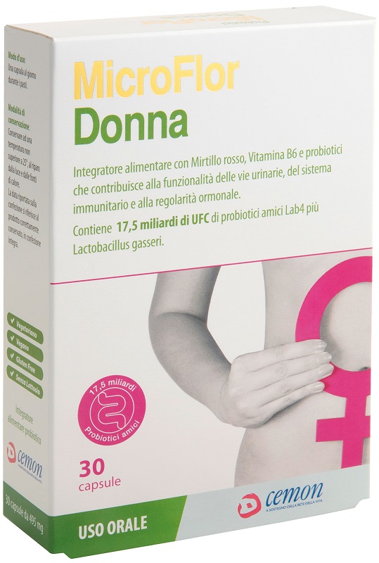 MICROFLOR DONNA 30CPS MICROFLOR DONNA 30CPS