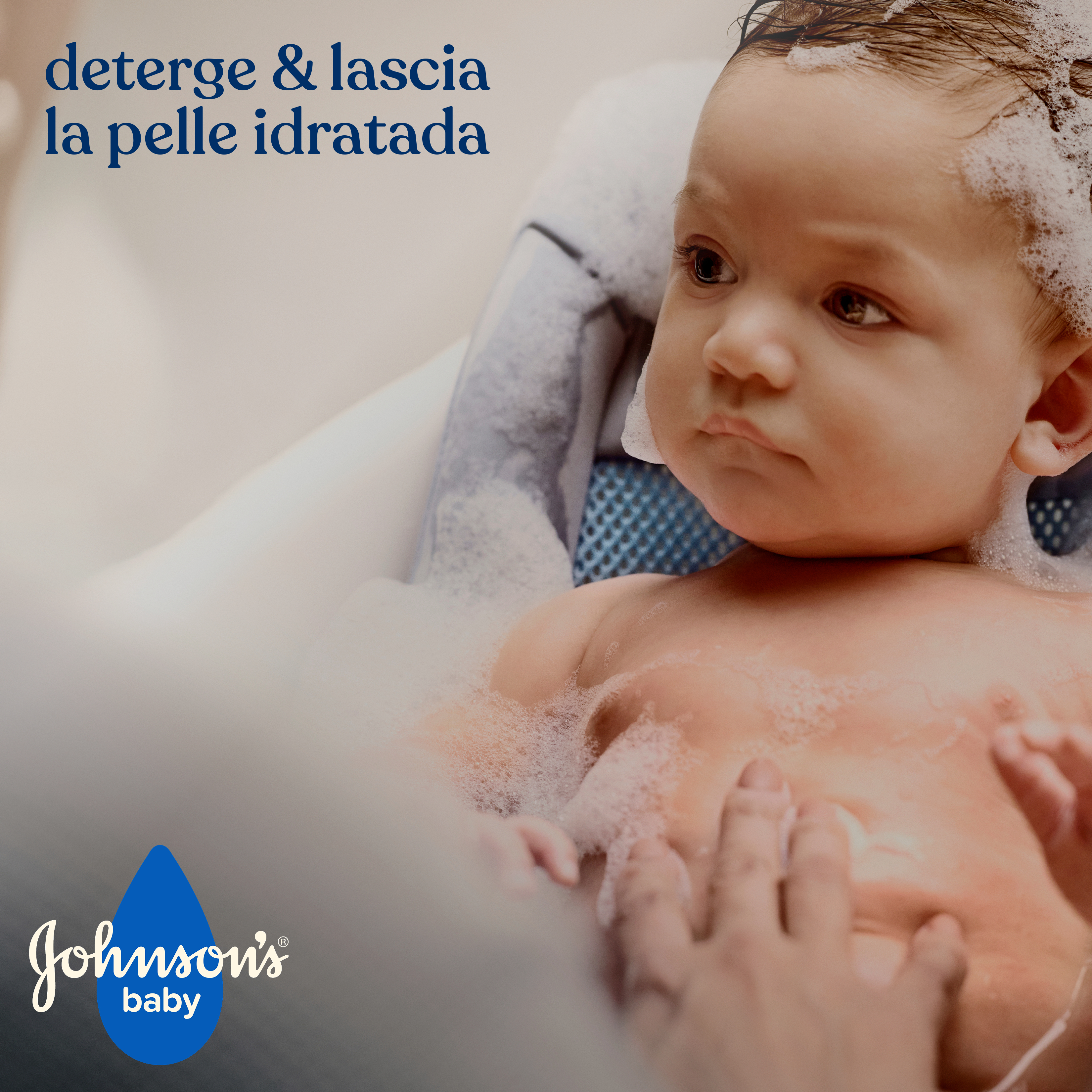 JOHNSONS BABY BAGNO TESTA PIED