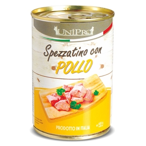 UNIPRO CANE SPEZZATINO POLLO 400GR (lattina)