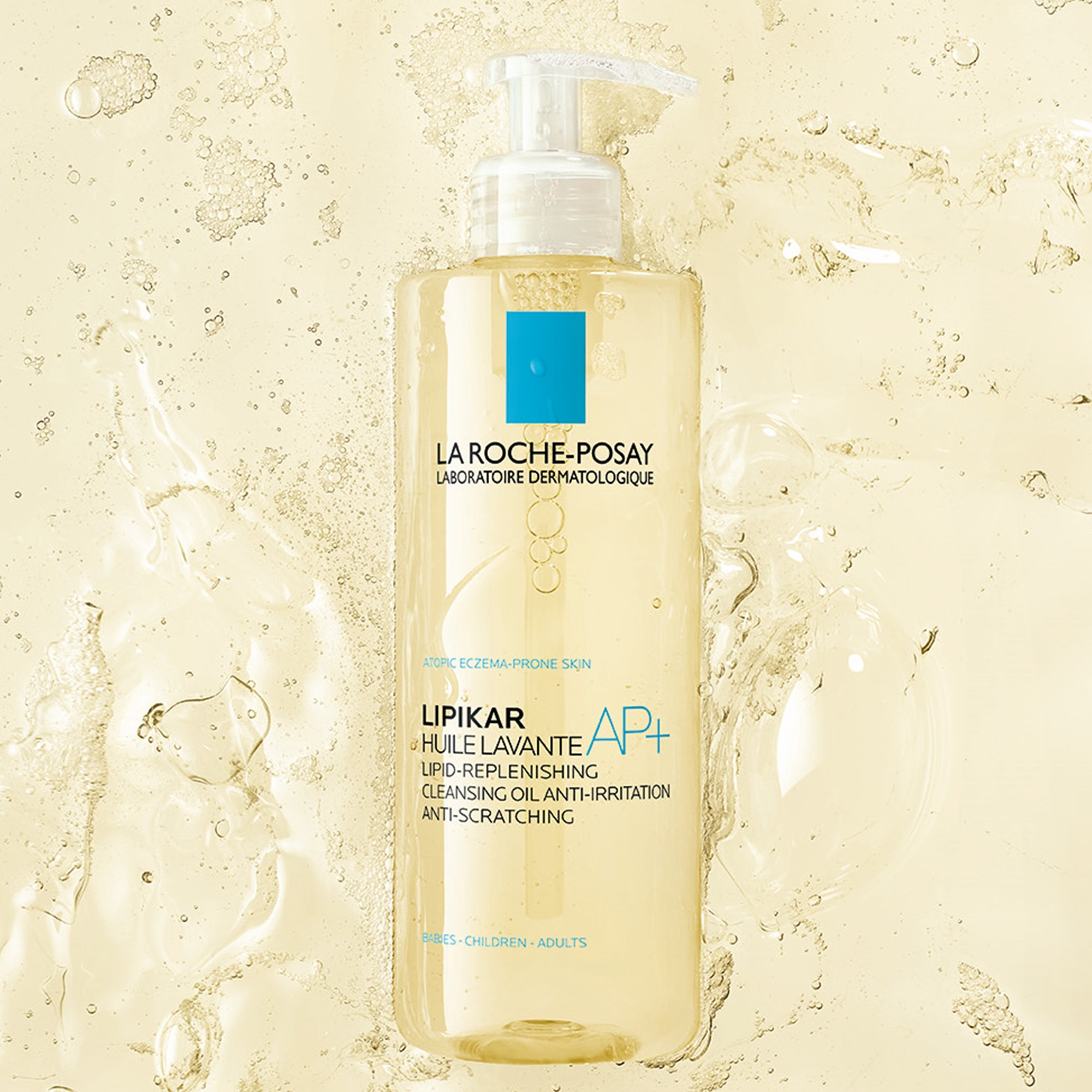La Roche-Posay Lipikar - Huile Lavante AP+ Olio Lavante Relipidante Anti-Arrossamenti E Anti-Prurito 750 ml