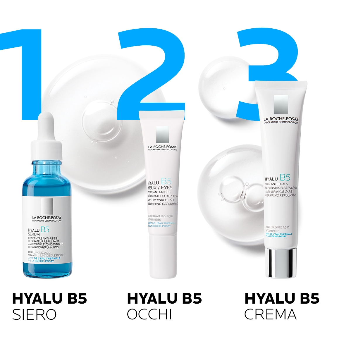 La Roche Posay Hyalu B5 Siero anti-rughe rimpolpante con acido ialuronico 30 ml La Roche Posay Hyalu B5 Siero anti-rughe rimpolpante con acido ialuronico 30 ml