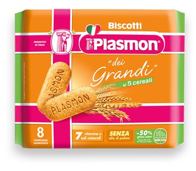 Plasmon Biscotto Dei Grandi Ai 5 Cereali 8 Pezzi 270 g Plasmon Biscotto Dei Grandi Ai 5 Cereali 8 Pezzi 270 g
