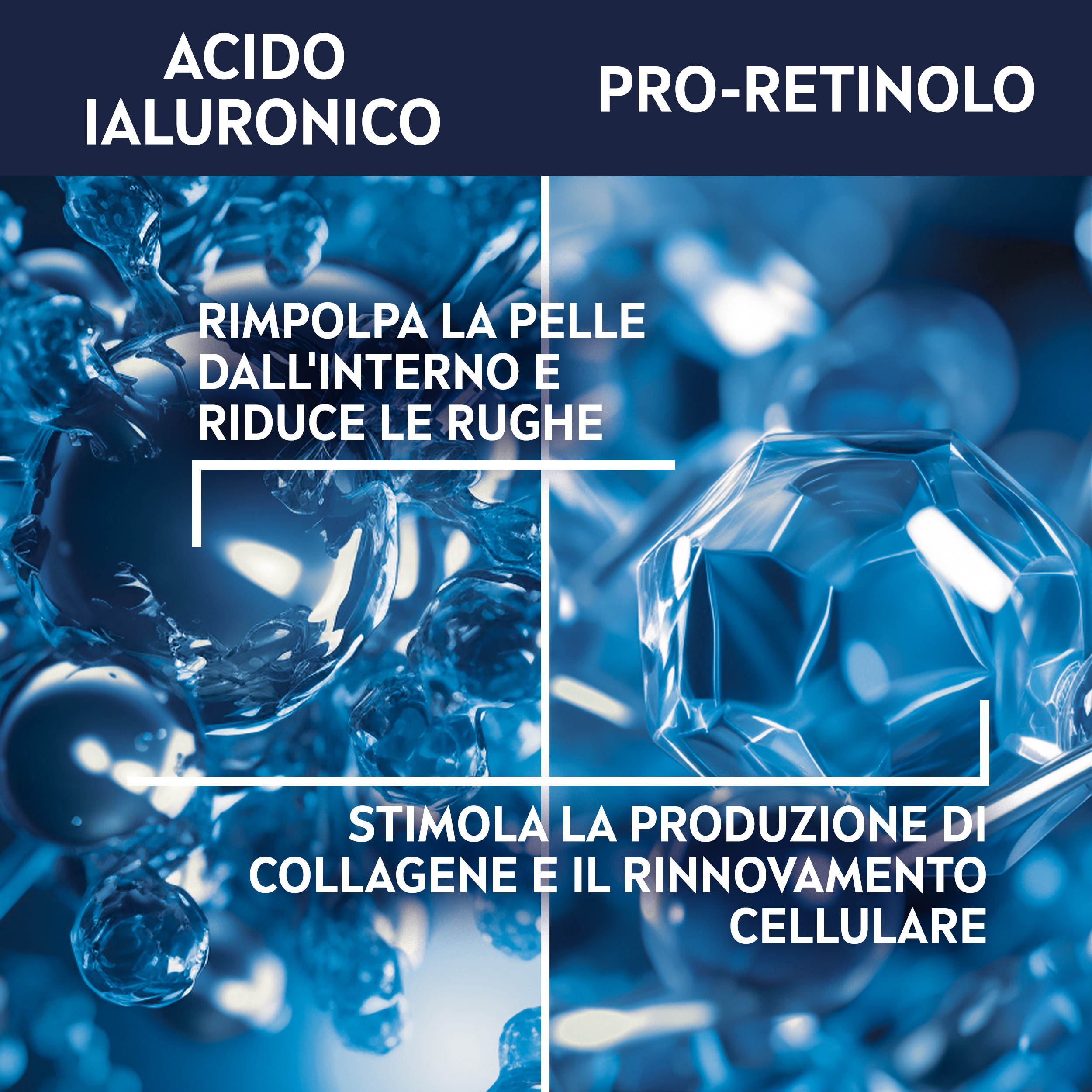 Nivea Men Anti-Age Hyaluron Crema Viso Idratante FP15 50 ml, Crema viso uomo antirughe pelli mature