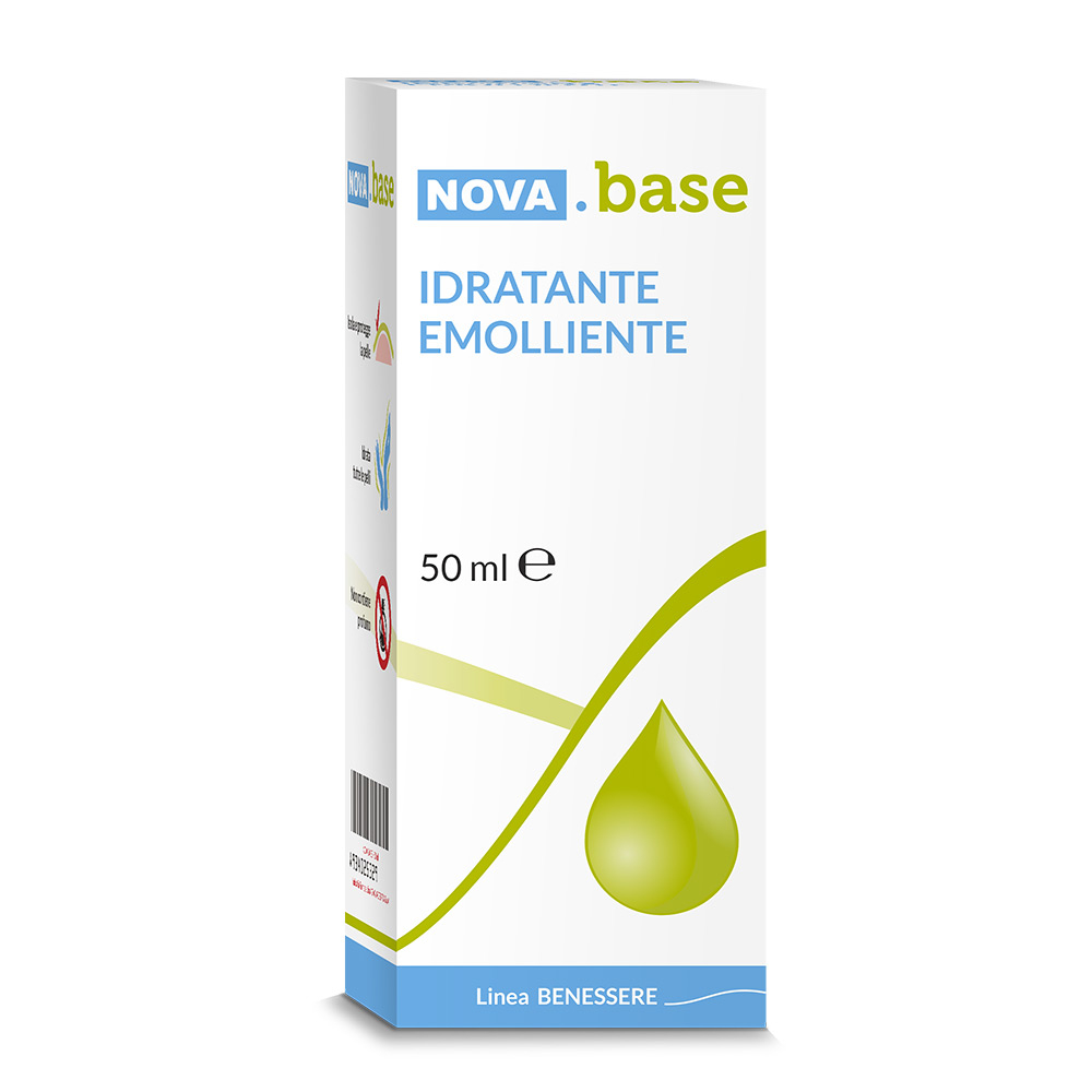 Nova Base Crema Idratante Emolliente Rinfrescante Tubo 50 ml Nova Base Crema Idratante Emolliente Rinfrescante Tubo 50 ml