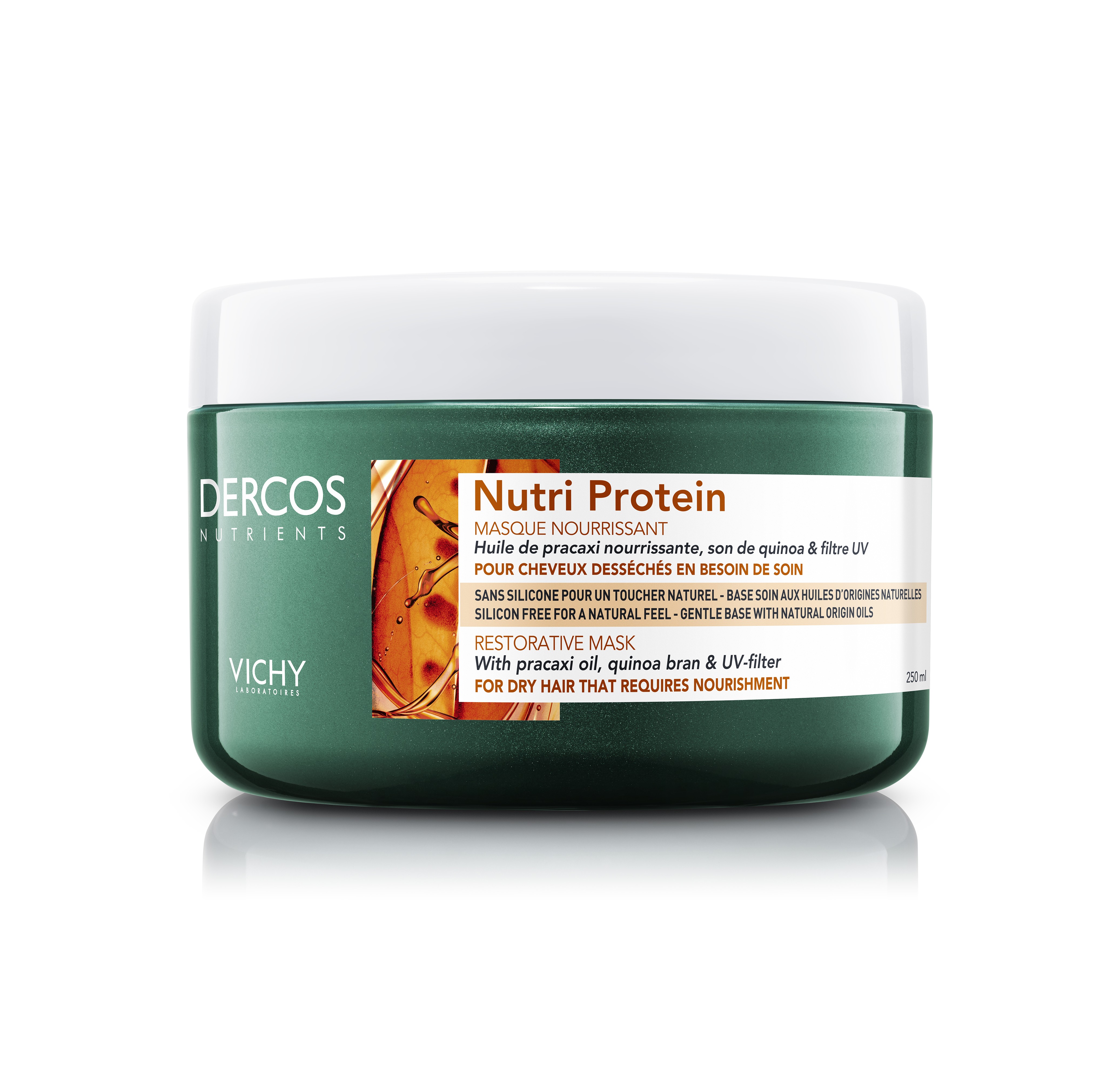 Vichy Dercos Nutrients Nutri Protein Maschera Ristrutturante Capelli Secchi 250 mL Vichy Dercos Nutrients Nutri Protein Maschera Ristrutturante Capelli Secchi 250 mL