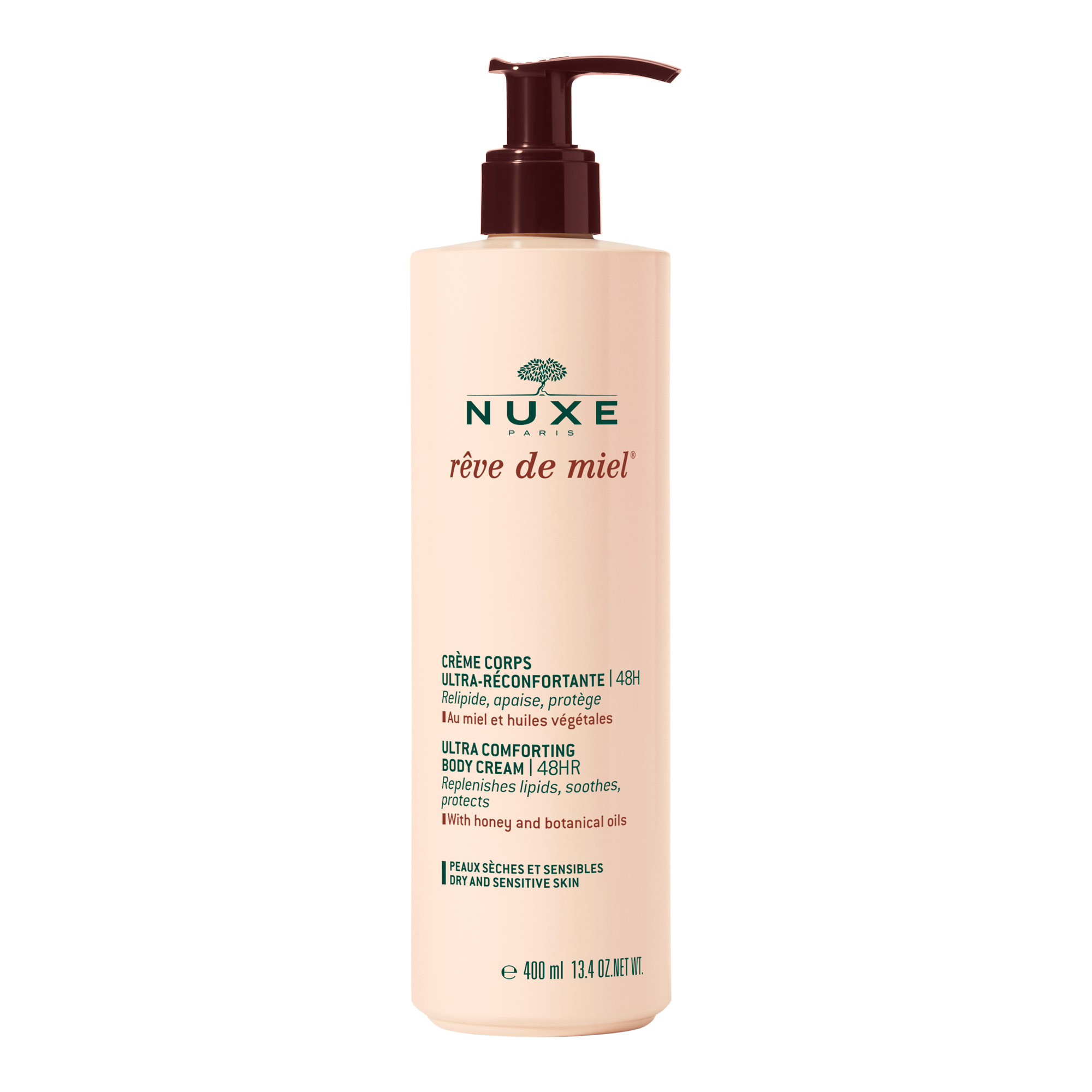Nuxe - Rêve De Miel - Crema Corpo Ultra-Comfort 48H Al Miele 400 ml