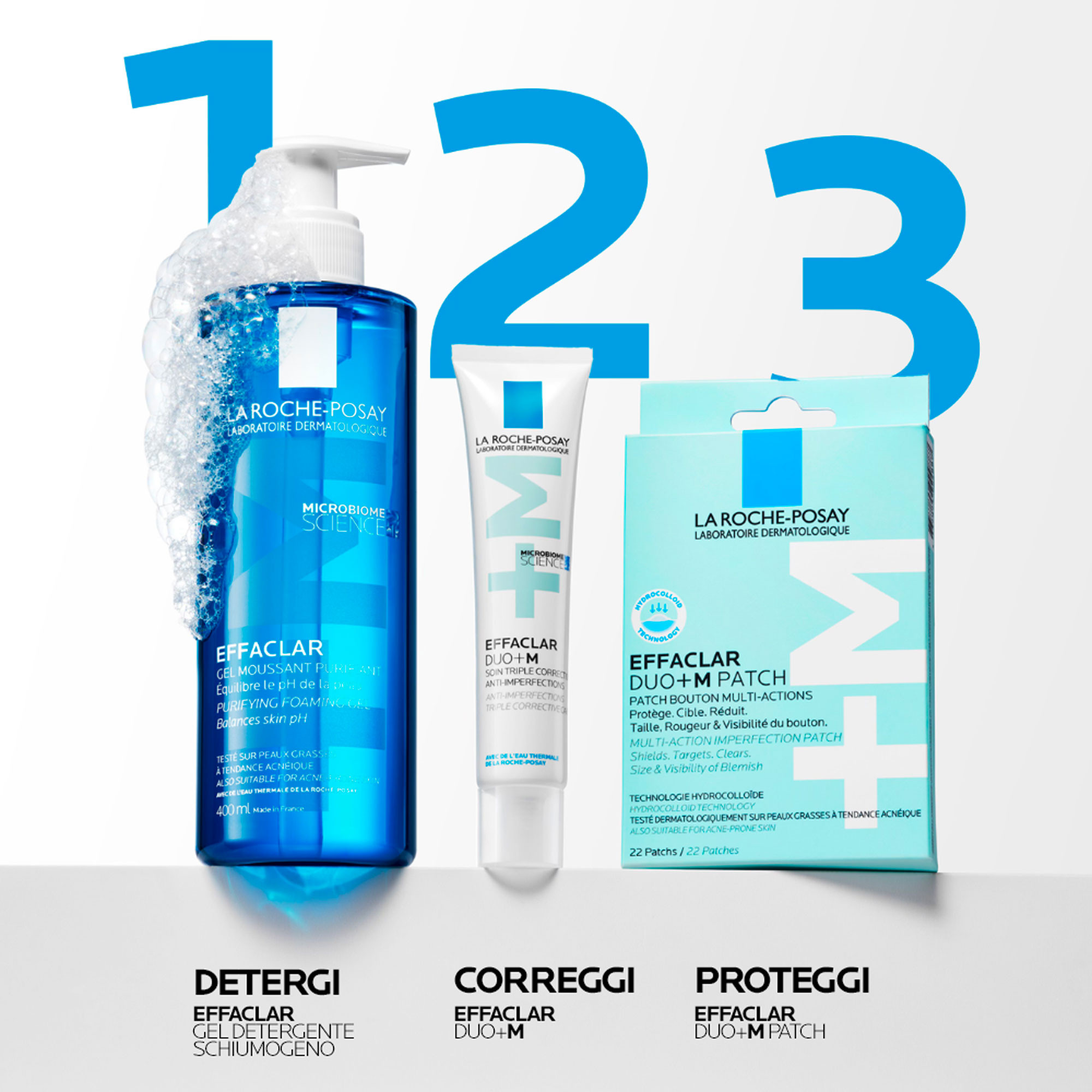La Roche-Posay Effaclar - Gel Detergente Schiumogeno Ricarica 400 ml