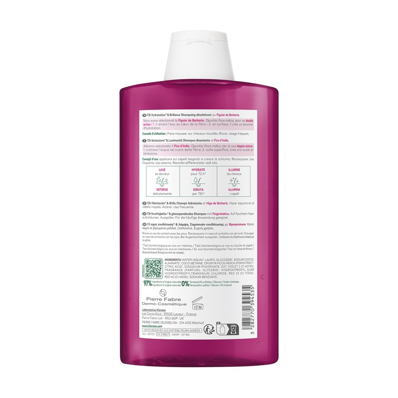 KLORANE SHAMPOO FICO IND 400ML KLORANE SHAMPOO FICO IND 400ML