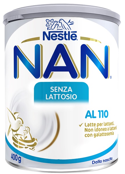 NESTLE' NAN S/LATT AL 110 400G NESTLE' NAN S/LATT AL 110 400G