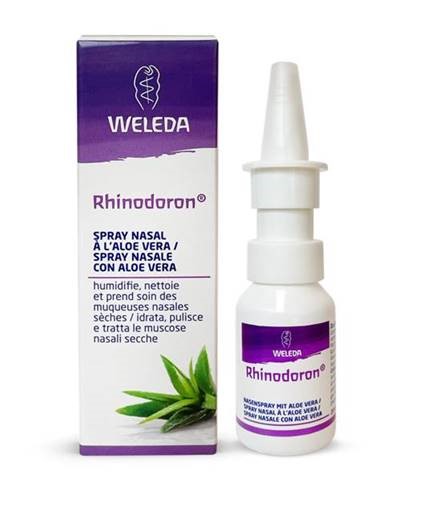 Weleda Rhinodoron Spray Nasale Idratante Rinfrescante 20 ml Weleda Rhinodoron Spray Nasale Idratante Rinfrescante 20 ml