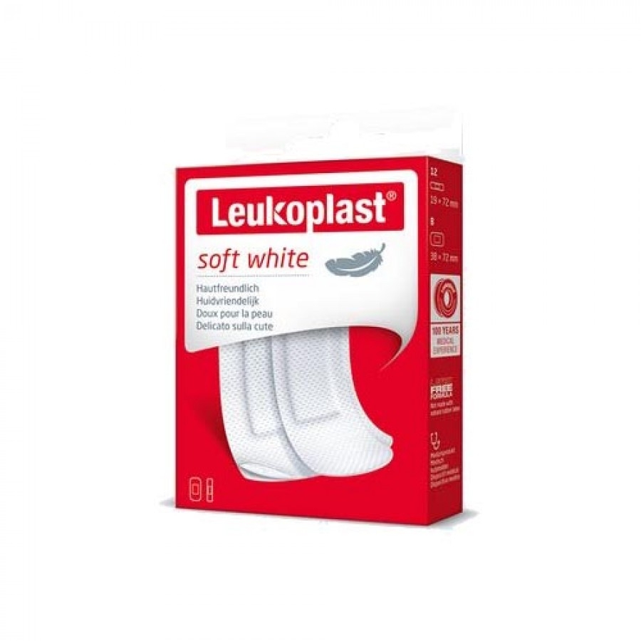 LEUKOPLAST SOFT WHITE72X38 10P