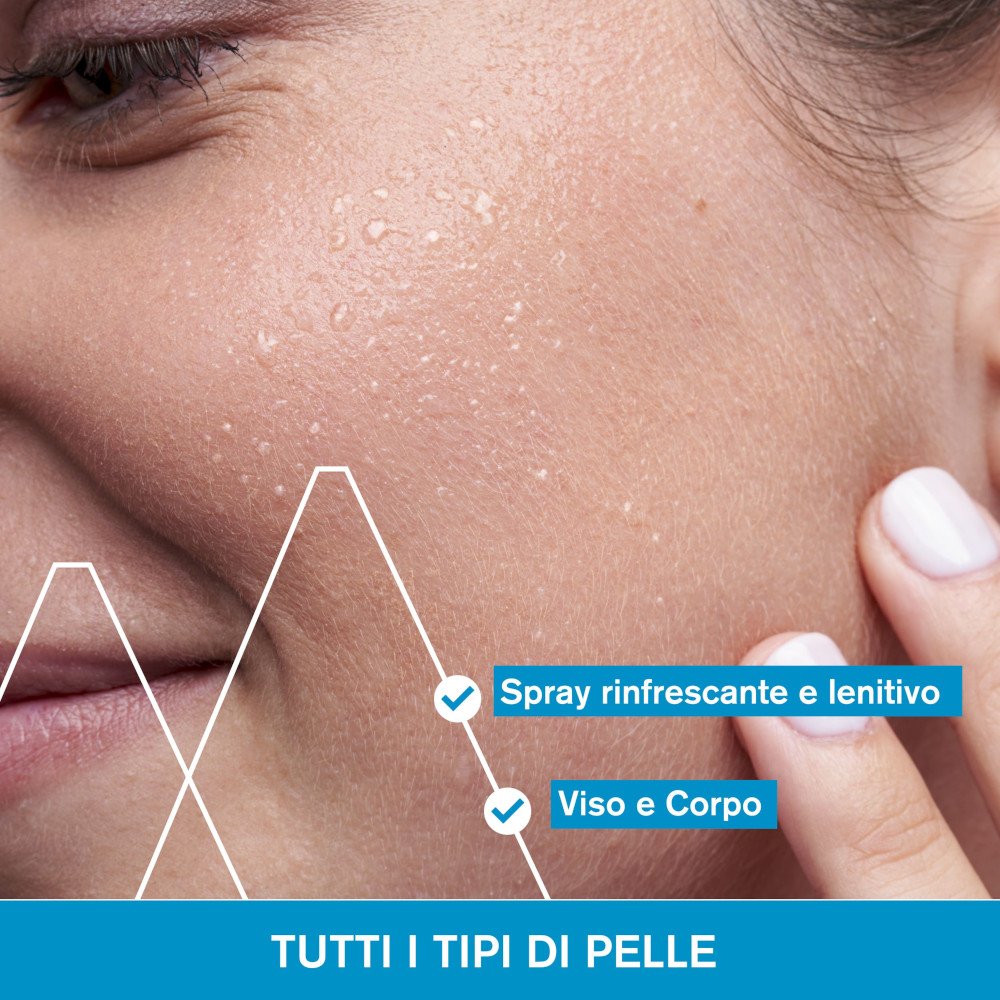 URIAGE EAU THERMALE D'URIAGE Spray fresco, multiuso, per tutta la famiglia. Idrata, lenisce, protegge. 100% pura e naturale - 300ML