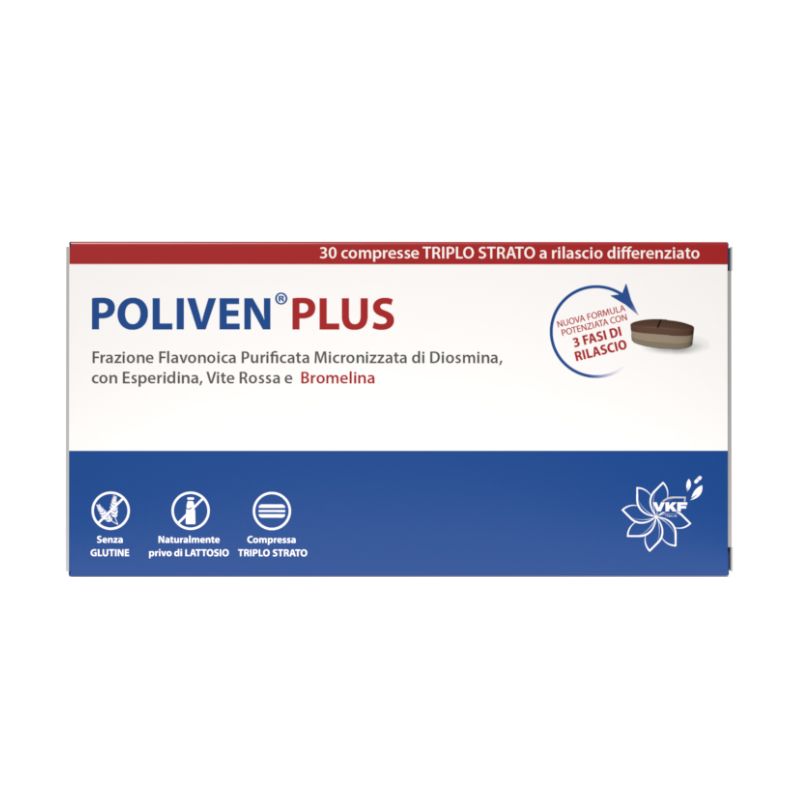 Poliven Plus 30 Compresse -  Integratore Per La Circolazione