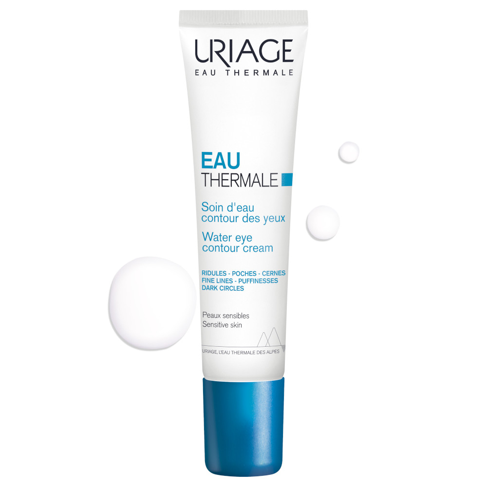 URIAGE ACQUA TERMALE Contorno occhi con ACIDO IALURONICO per ridurre rughe di disidratazione, occhiaie e borse - 15ML URIAGE ACQUA TERMALE Contorno occhi con ACIDO IALURONICO per ridurre rughe di disidratazione, occhiaie e borse - 15ML