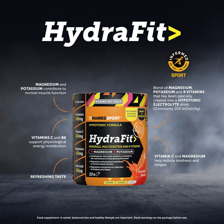 Named Sport Hydrafit 400 g - Integratore Di Sali Minerali