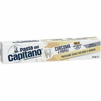 PASTA DEL CAPITANO DENTIFRICIO CURCUMA & PROPOLI 100ML