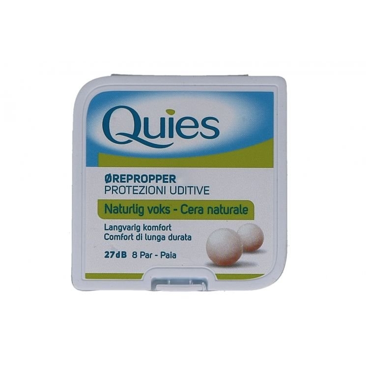 Quies Tappi Auricolari In Cera Anallergici 8 Paia Quies Tappi Auricolari In Cera Anallergici 8 Paia