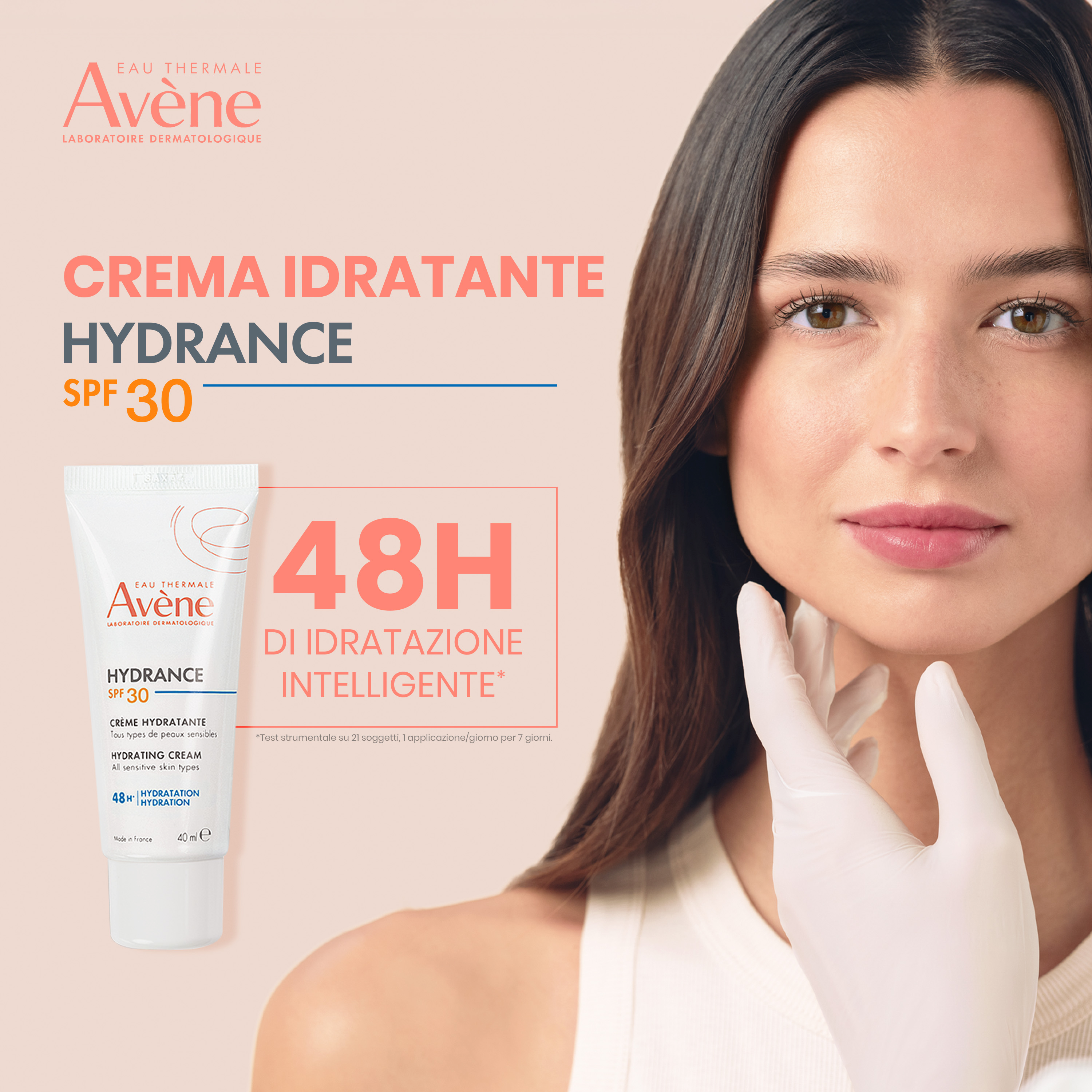 Eau Thermale Avène Hydrance SPF30 Crema Idratante , 40ml