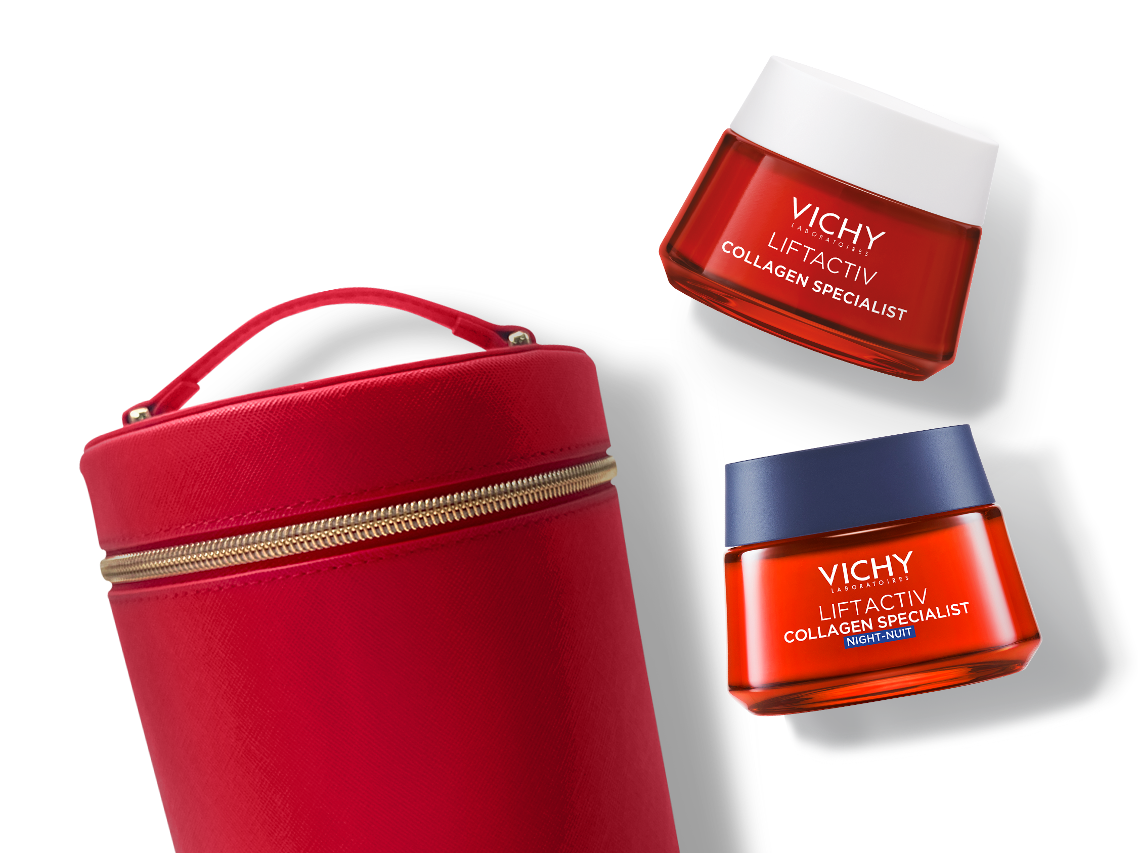 Vichy Cofanetto Regalo Natale Liftactiv Collagen Specialist Crema Giorno 50 ml + Liftactiv Collagen Specialist Crema Notte 50ml Vichy Cofanetto Regalo Natale Liftactiv Collagen Specialist Crema Giorno 50 ml + Liftactiv Collagen Specialist Crema Notte 50ml