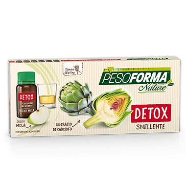 Pesoforma Nature - Detox Snellente - 6 flaconcini da 10 ml