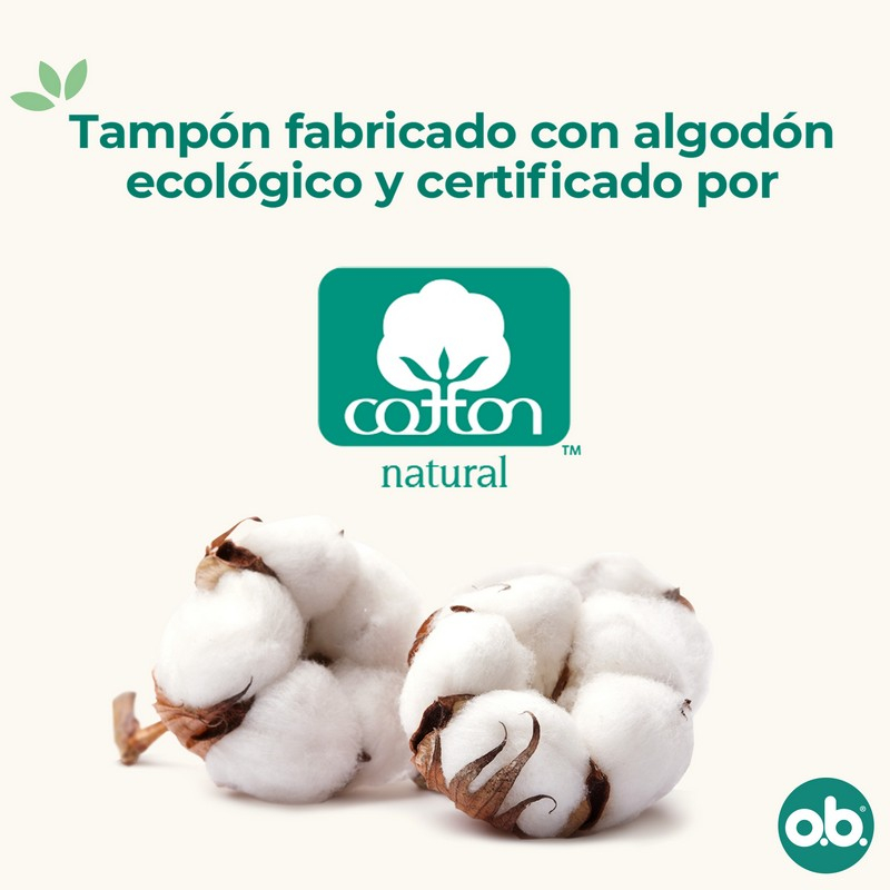 o.b. Assorbenti Interni, Organic Super, 100% Cottone Biologico, 16 Tamponi, color White o.b. Assorbenti Interni, Organic Super, 100% Cottone Biologico, 16 Tamponi, color White
