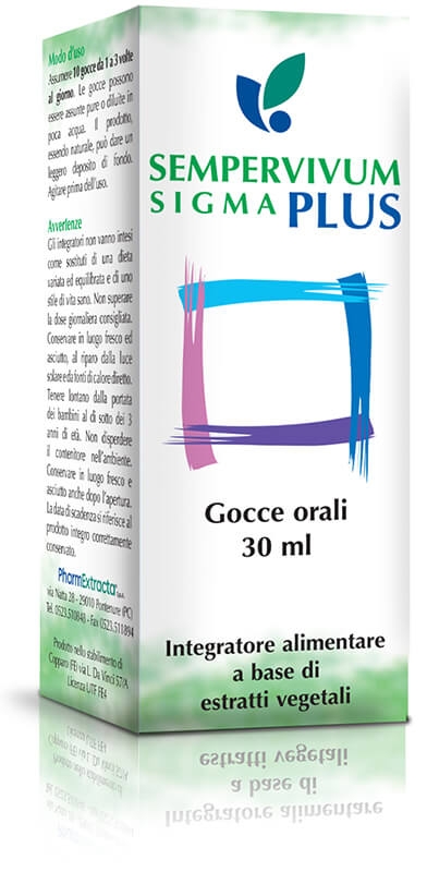 Sempervivum Sigma Plus Soluzione Idroalcolica 30 ml