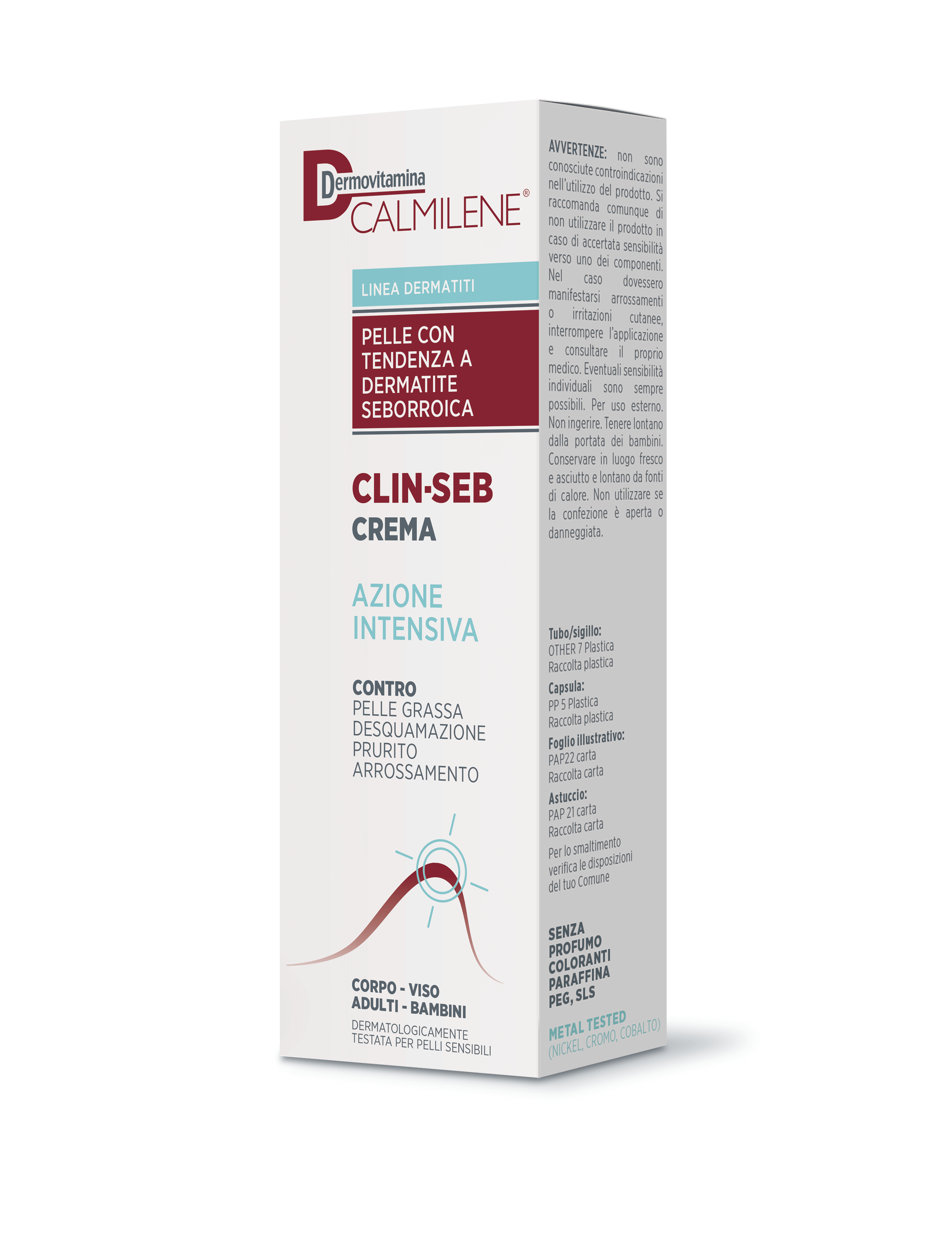 DERMOVITAMINA CALM CLIN-SEB CR
