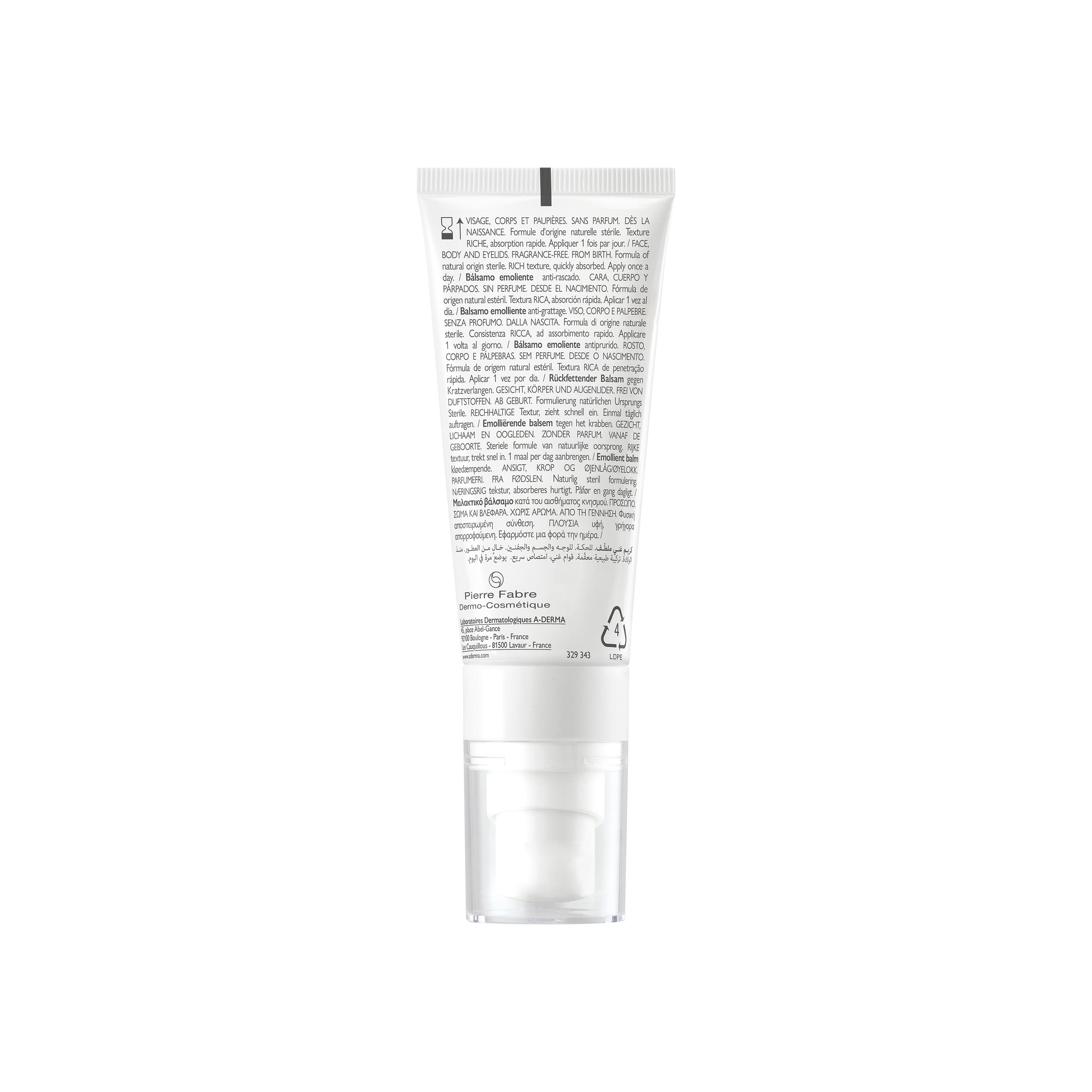 A-Derma Exomega Allergo - Balsamo Emolliente 40 ml