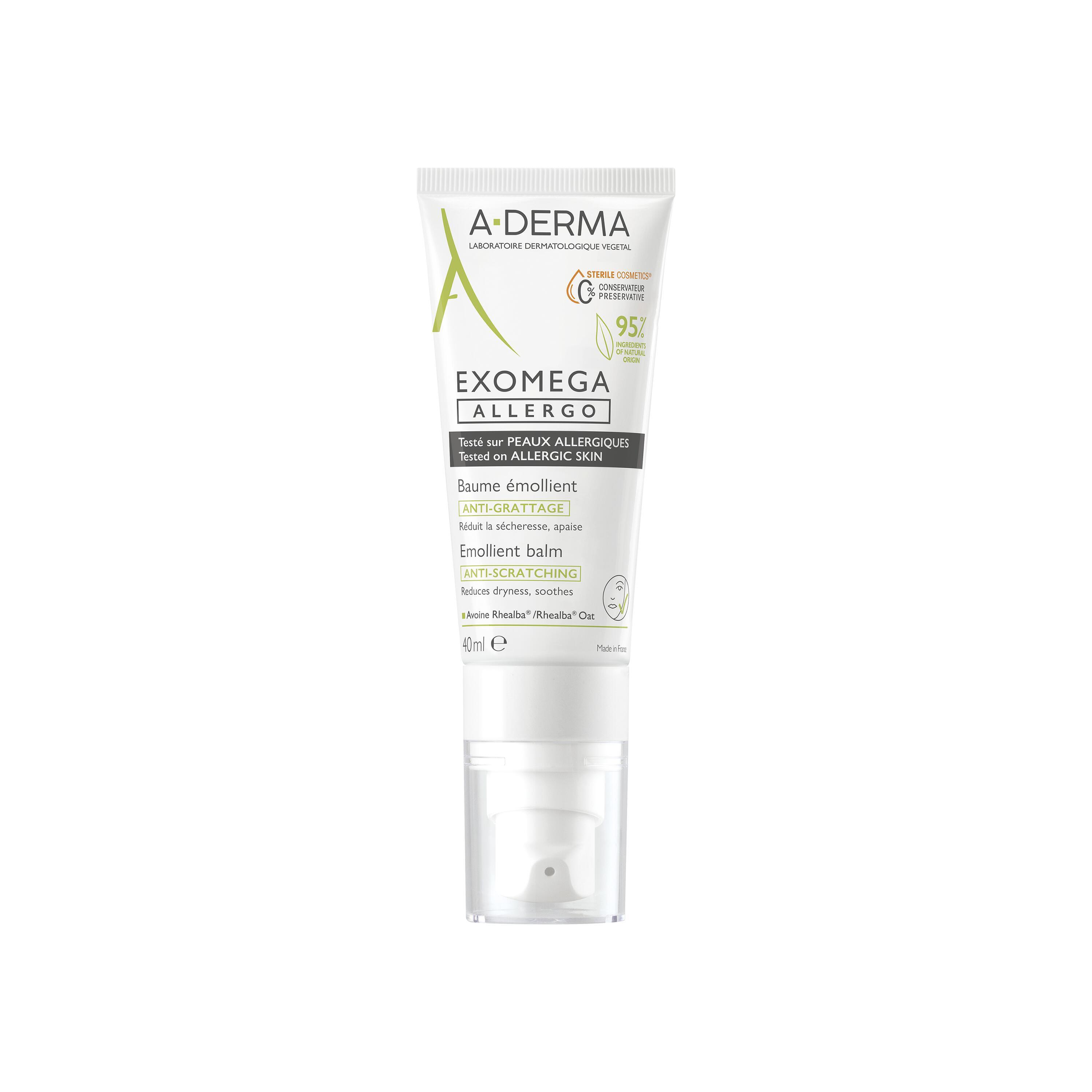 A-Derma Exomega Allergo - Balsamo Emolliente 40 ml