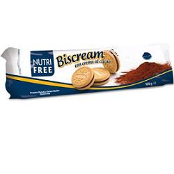 Nutri Free Biscream Biscotti Al Cacao Senza Glutine 125 g Nutri Free Biscream Biscotti Al Cacao Senza Glutine 125 g