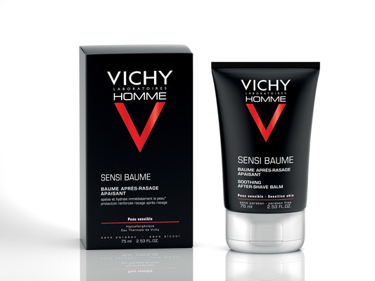 Vichy Homme Sensi Baume Mineral Ca Balsamo dopobarba lenitivo 75 ml