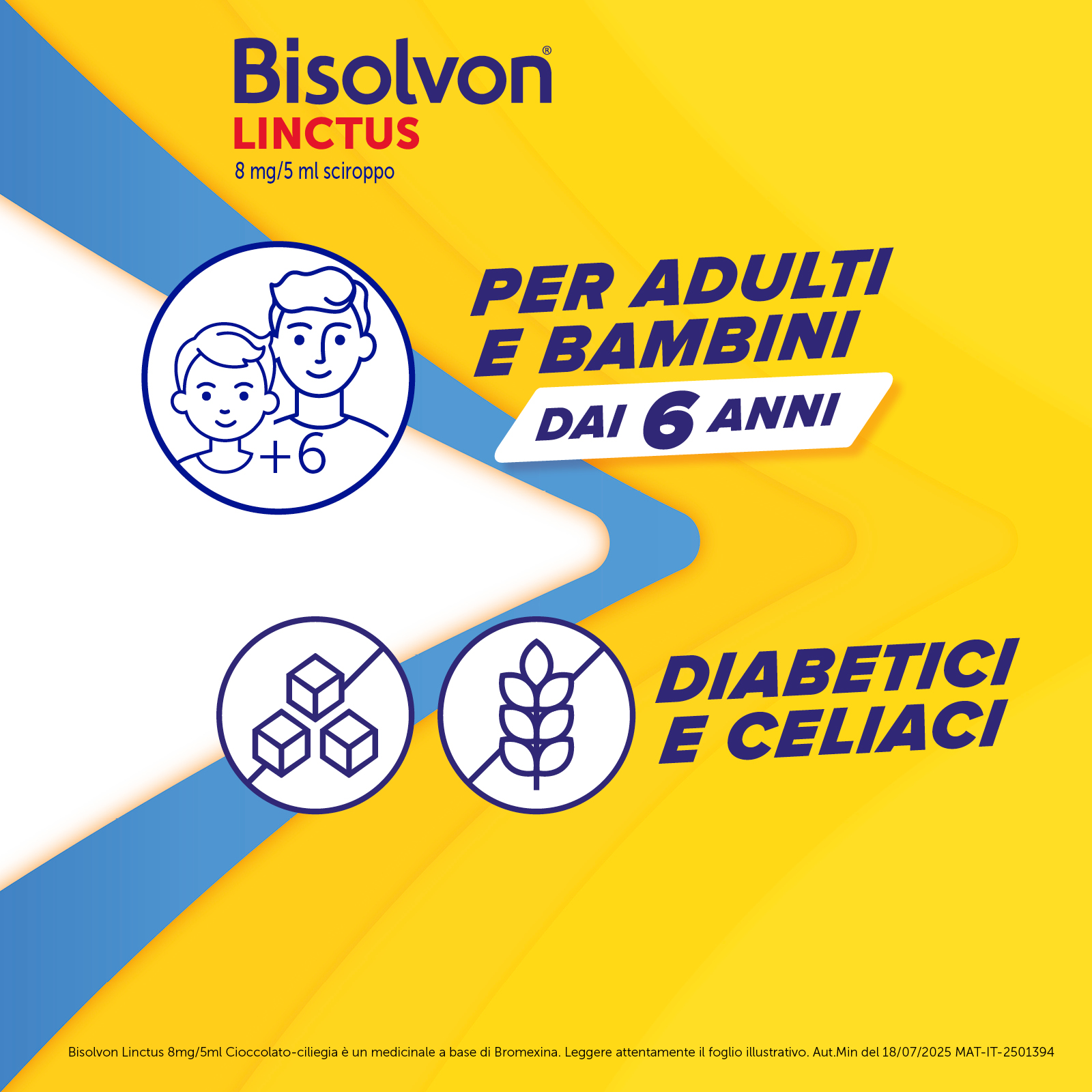 Bisolvon Linctus 8mg/5ml Gusto Cioccolato e Ciliegia - Sciroppo Mucolitico Per Catarro E Tosse Grassa
