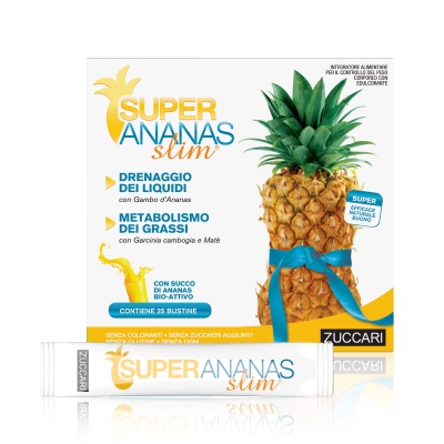Super Ananas Slim Integratore Drenante 25 Bustine Super Ananas Slim Integratore Drenante 25 Bustine