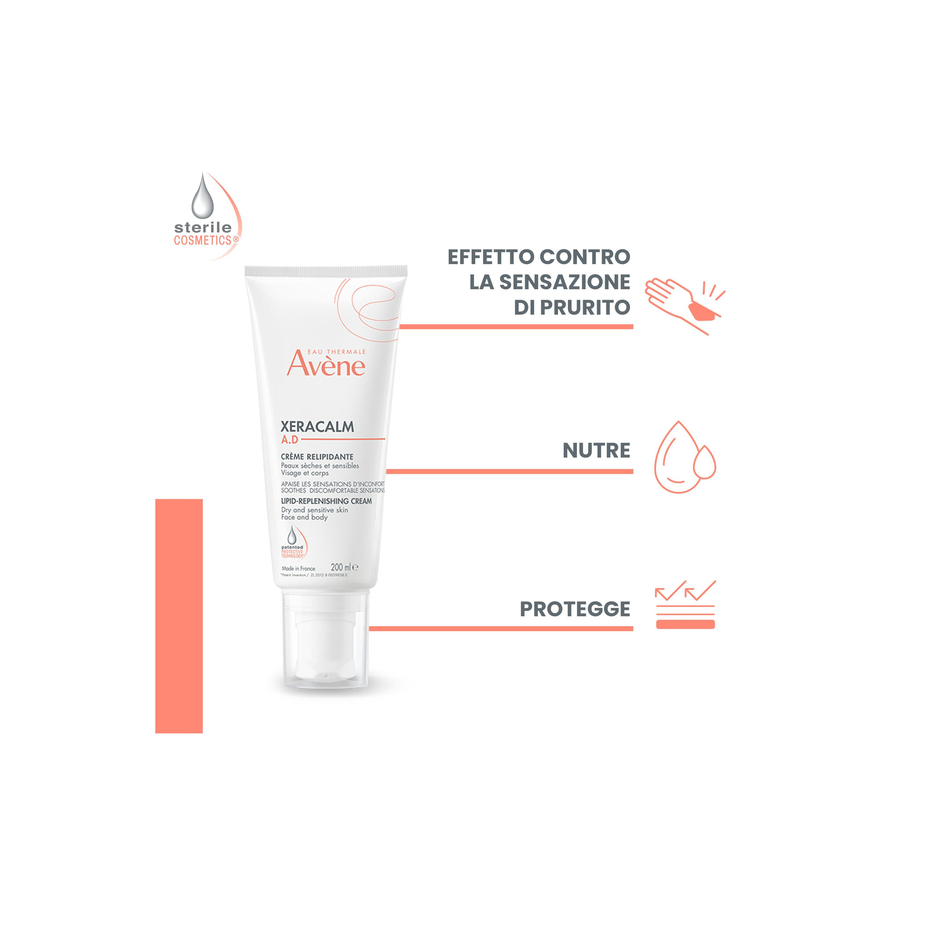 Eau Thermale Avène - XERACALM A.D Crema Liporestitutiva 200 ml Eau Thermale Avène - XERACALM A.D Crema Liporestitutiva 200 ml