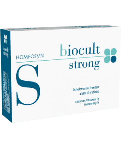 Biocult Strong Integratore Intestino e Difese Immunitarie 10 Bustine