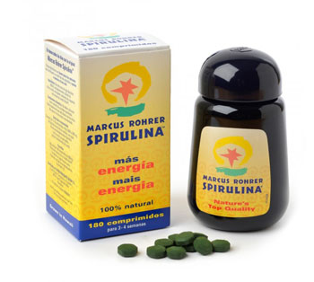 Marcus Rohrer Spirulina Energy & Immunity Integratore Ricostituente 180 Compresse Marcus Rohrer Spirulina Energy & Immunity Integratore Ricostituente 180 Compresse
