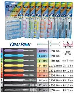 Oralprox Scovolino Interdentale 3 Giallo 6 Pezzi