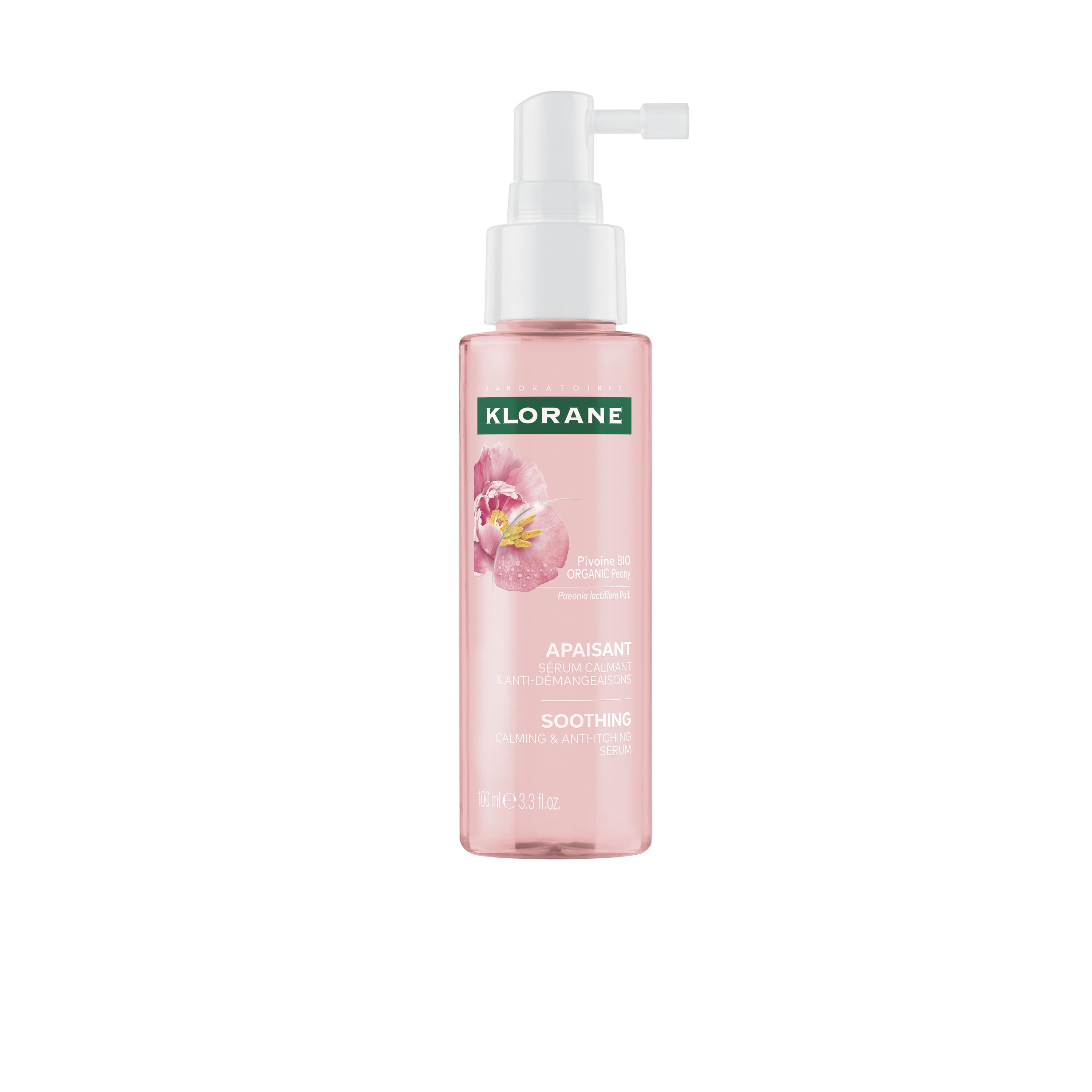 Klorane - Siero Lenitivo Anti-Prurito Alla Peonia Bio Per Cuoio Capelluto Sensibile 100 ml