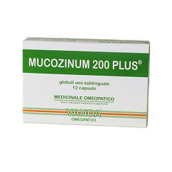 Vanda Mucozinum 200 Plus 12 Capsule