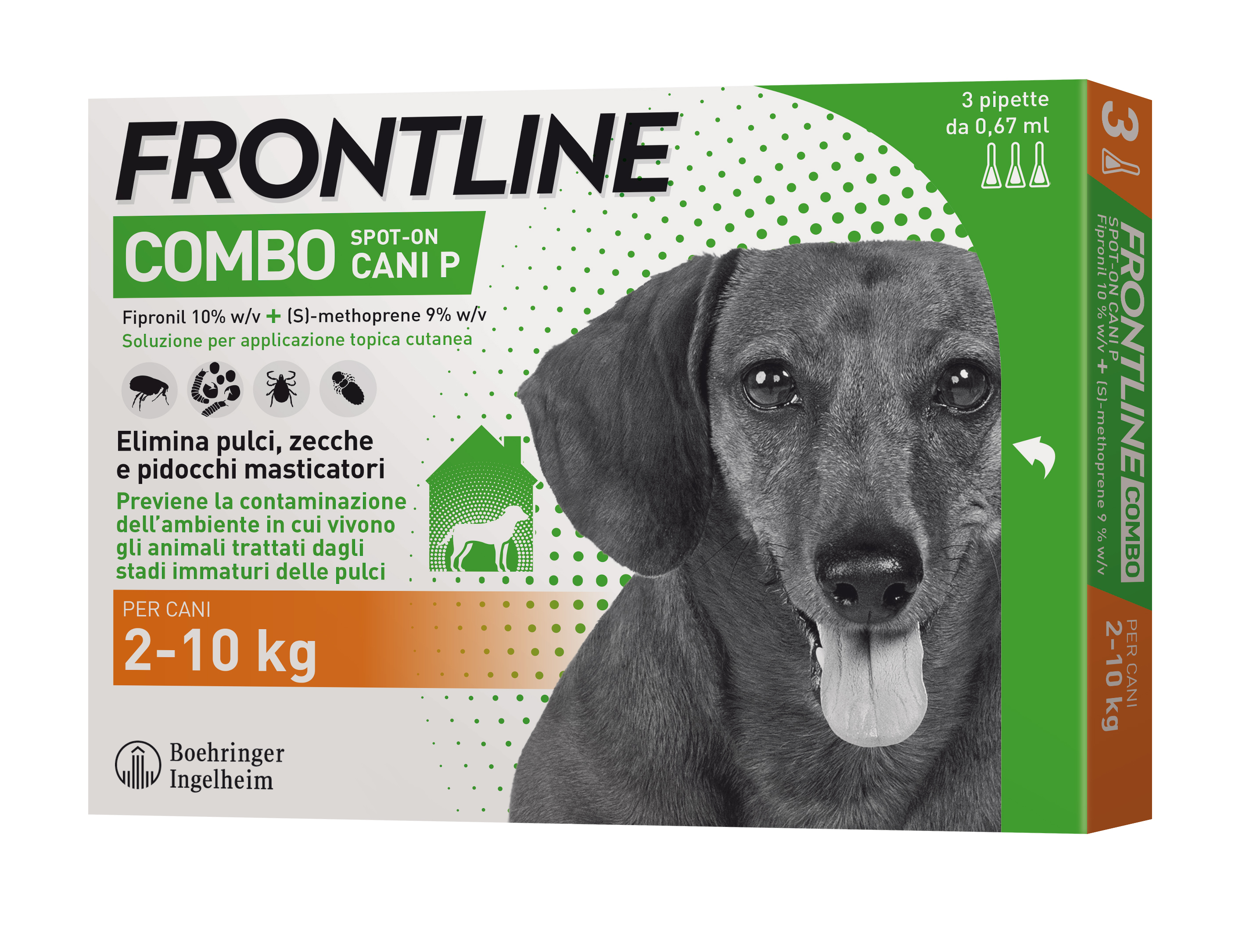FRONTLINE COMBO 3P 0,67  2-10KG