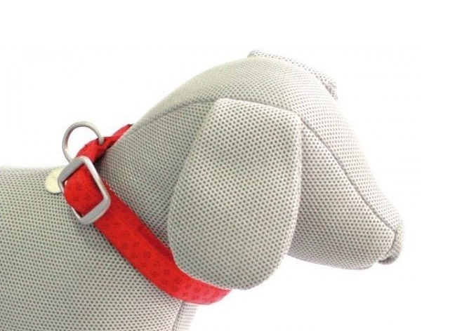 CROCI COLLARE MYLORD SIMILPELLE REGOLABILE ROSSO 15MMx26/40CM (REF. C5079297)