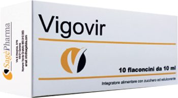 Vigovir Integratore Ricostituente 10 Flaconcini